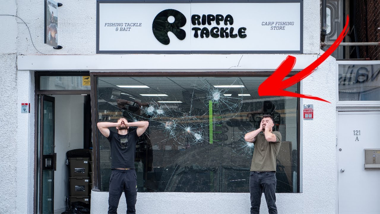 We Opened a Tackle Shop - THEY SMASHED OUR WINDOW!