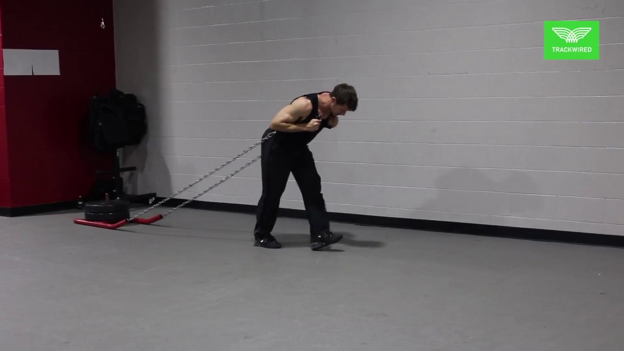 WEIGHT LIFTING - Forward Sled Pull