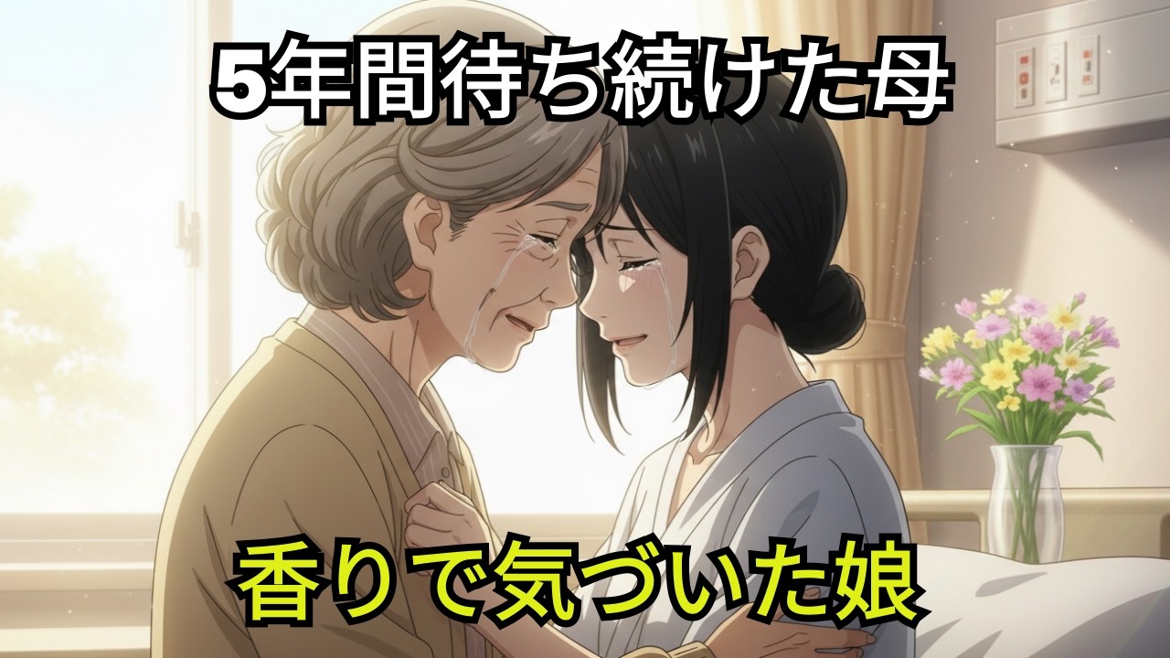 5年間待ち続けた母と、香りで気づいた娘｜奇跡の再会
