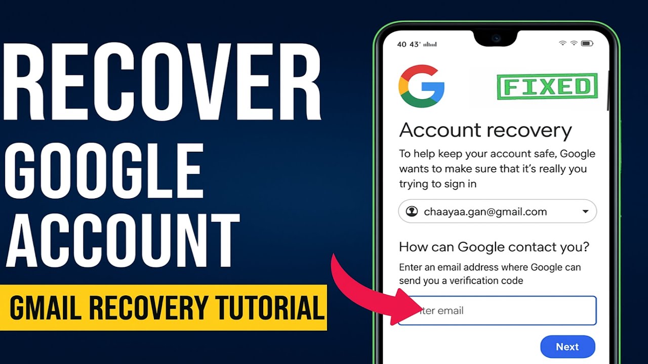 How to Recover Gmail Password without Recovery Email and Phone Number | Gmail Account Recovery 2026