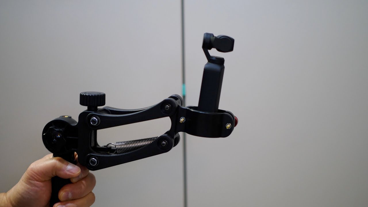 DJI Osmo Pocket and 4th Axis Stabilizer in 4K