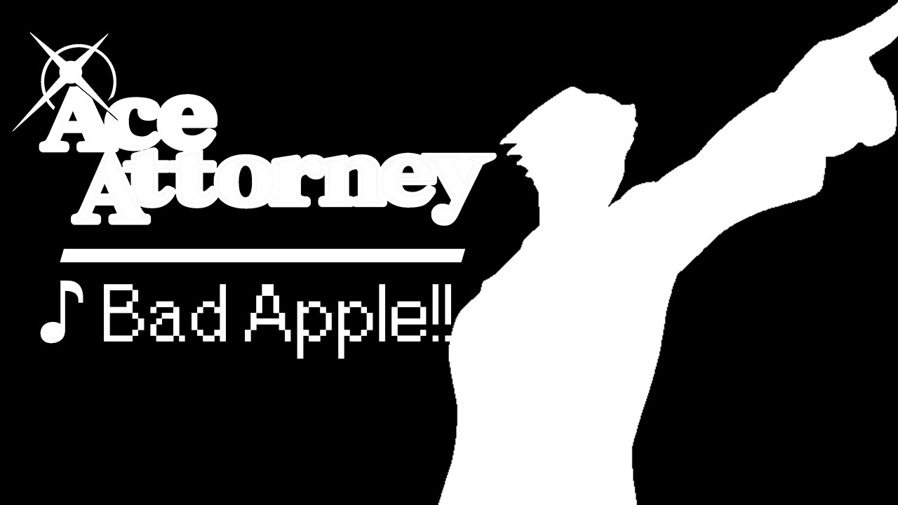 ♪ Bad Apple!! -【逆転裁判】/ Ace Attorney Ver.