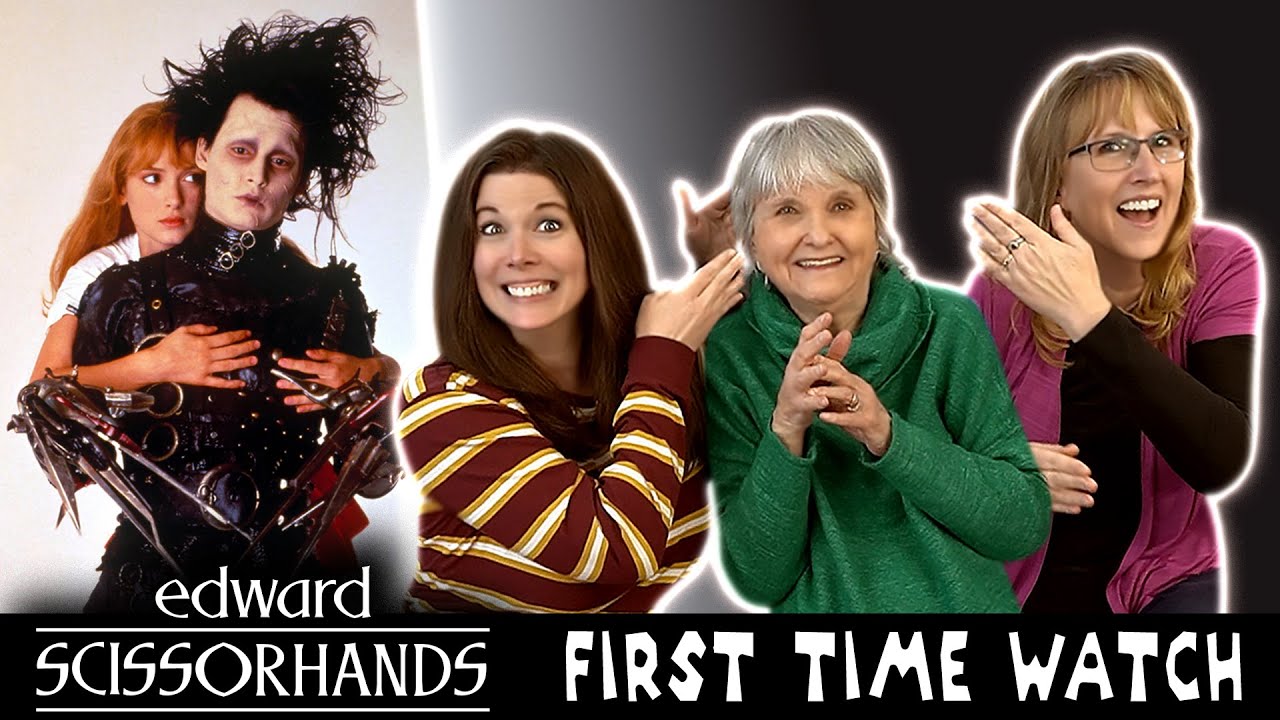MOVIE REACTION to EDWARD SCISSORHANDS!!