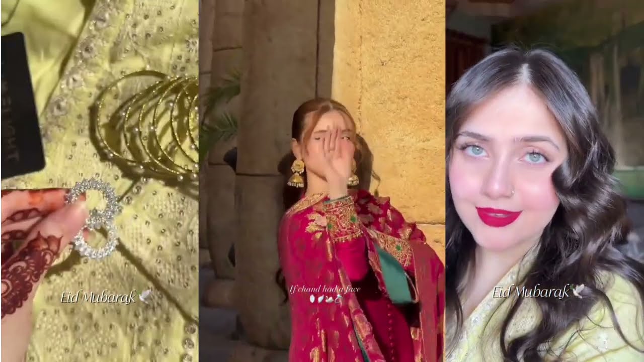 &ldquo;Low to High Class Eid Look 😍 Step by Step Eid Preparation for Girls #styletips #browsefeatures #fyp