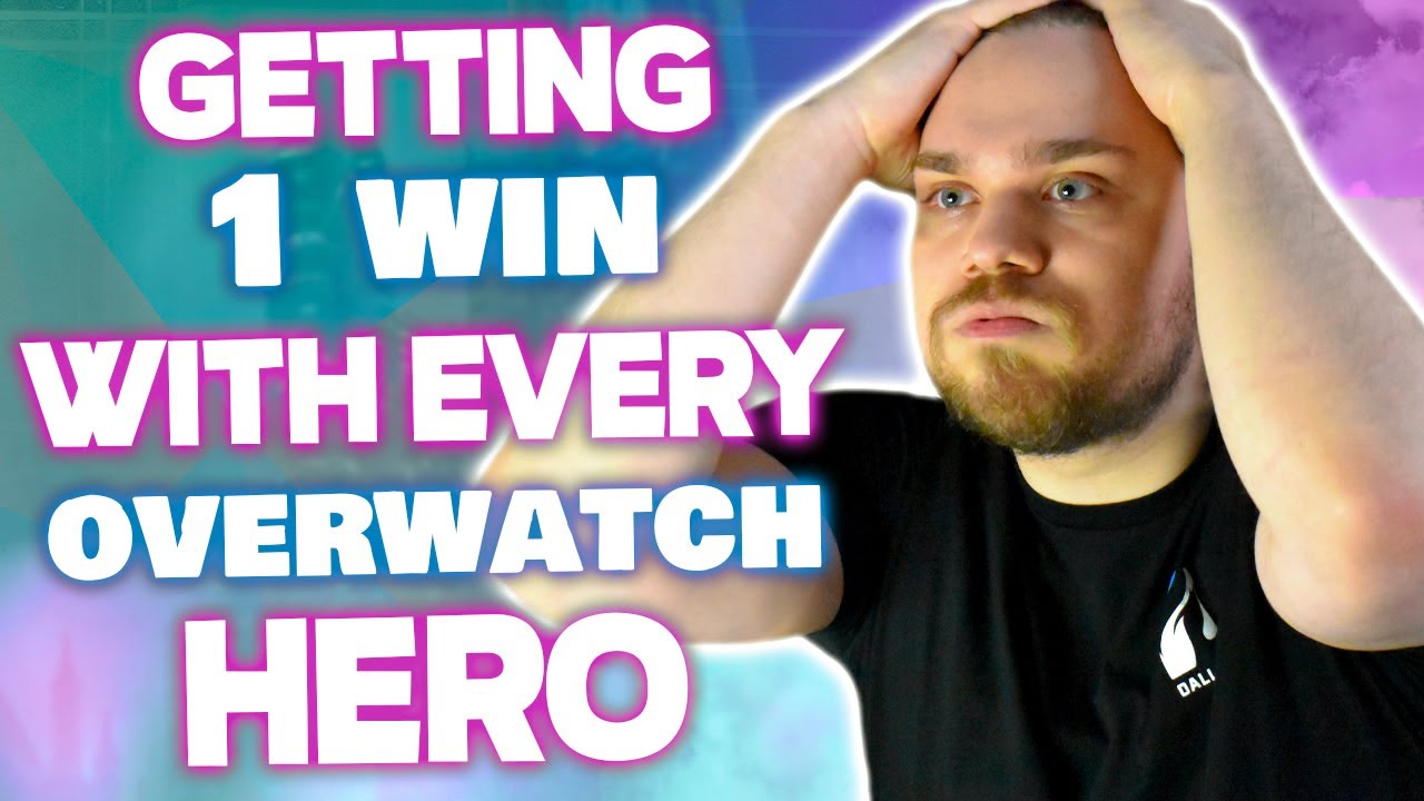 GETTING 1 WIN WITH EVERY OVERWATCH HERO *CHALLENGE* | mL7