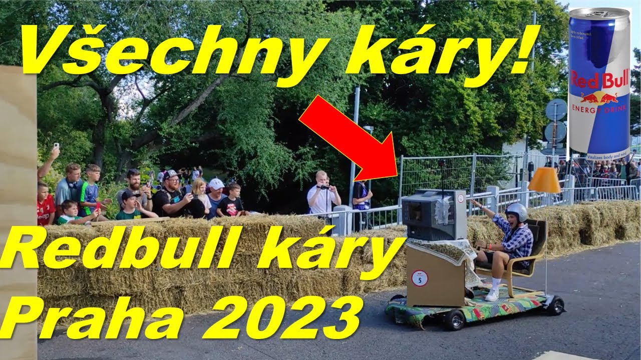 Redbull Káry Praha 2023 - Všechny káry | Redbull káry Praha park Královka 16.9. 2023