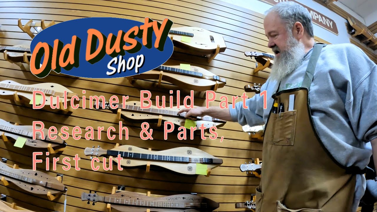 Dulcimer Build Part 1 Took a trip to Folkcraft Instruments
