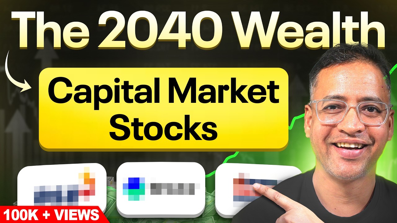 India's Biggest Opportunity: Capital Market Stocks - Top 3 Stocks you can't ignore - Rahul Jain