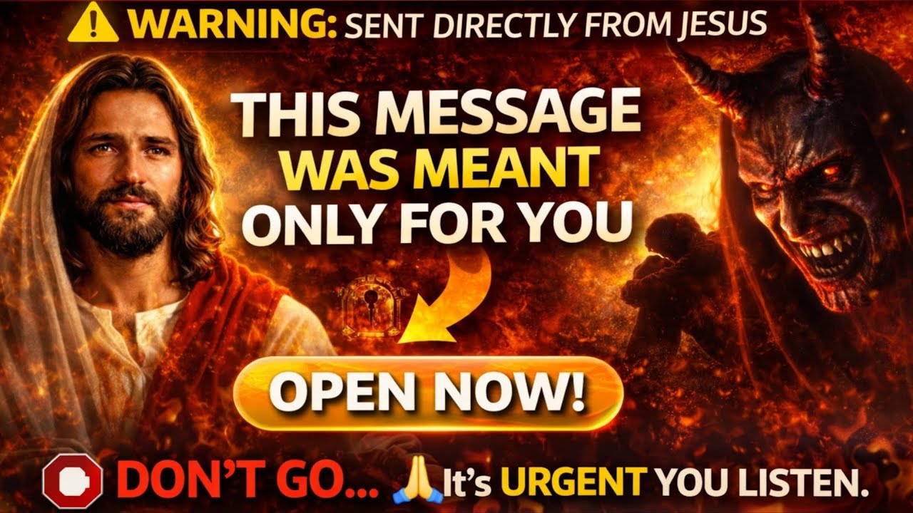 🚨 Don’t Scroll… Jesus Is About To Reveal Something Meant Only For You 😨 God Says | God Message Today
