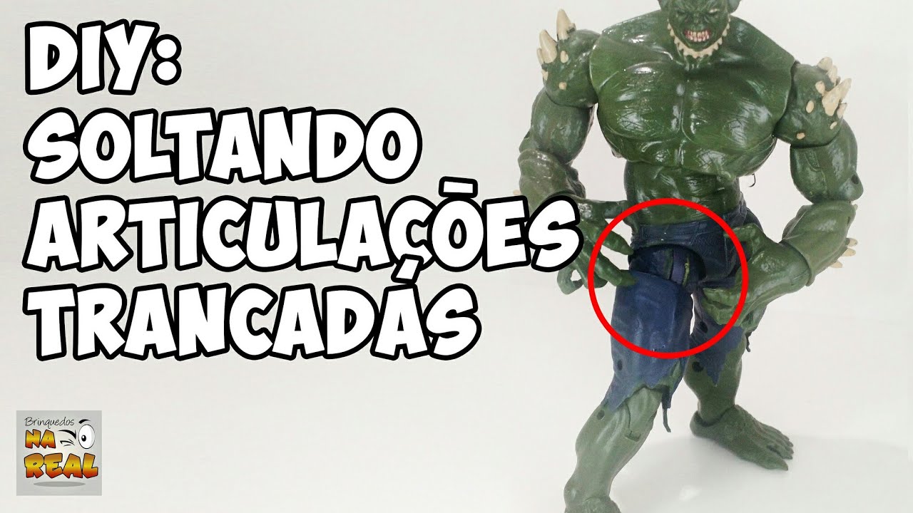 DIY #26:  Arrumando articulações trancadas - Action Figures