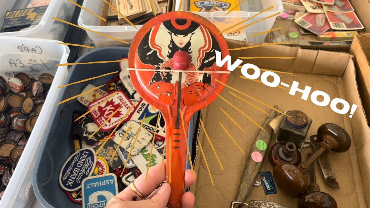 I Found Vintage Halloween!!! PART 1 Of The 127 Worlds Longest Yard Sale 2023… Shop Along.