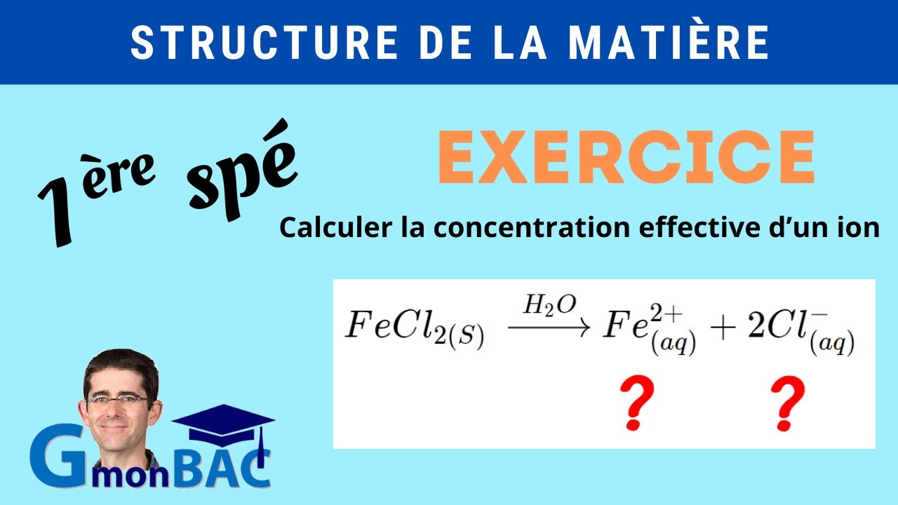 Calcul de concentrations effectives