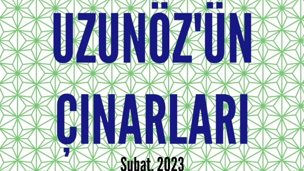 Uzunöz'ün Çınarları - Tokat Zile Uzunöz Köyü