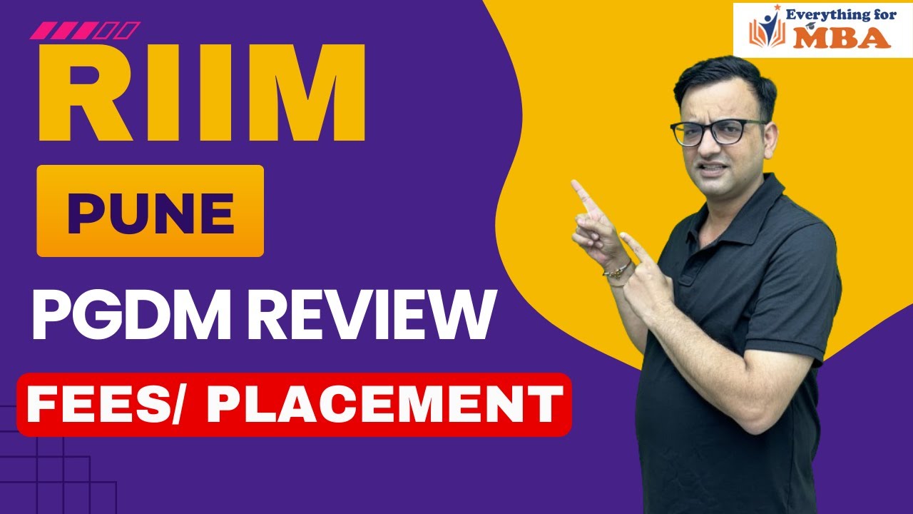 RIIM PUNE | PGDM REVIEW 2025 ✅ | FEES STRUCTURE | PLACEMENTS | ADMISSION #riimpunepgdm #mba