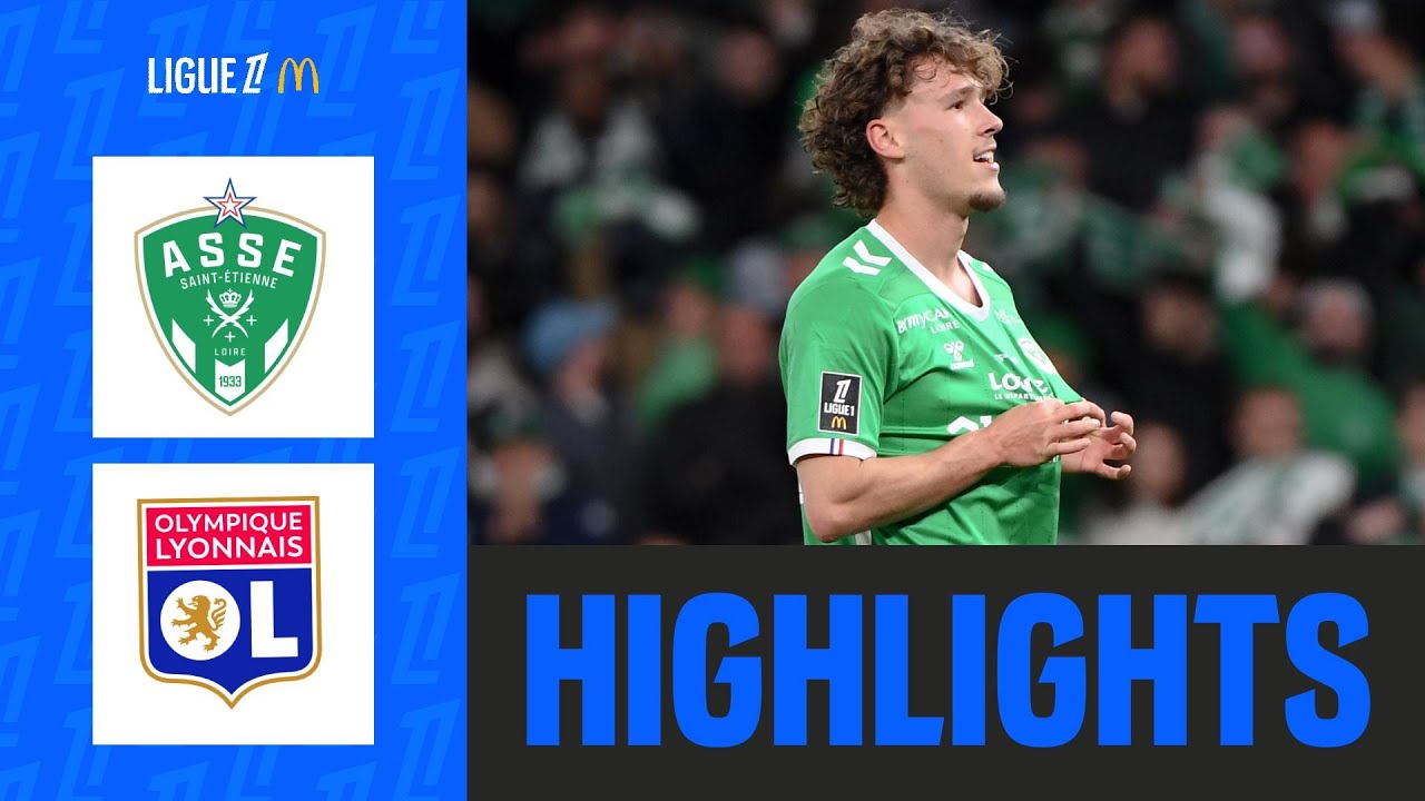 St-&Eacute;tienne DOMINE Lyon dans un derby&nbsp;TENDU | 30&egrave;me journ&eacute;e - Ligue 1 McDonald's 24/25