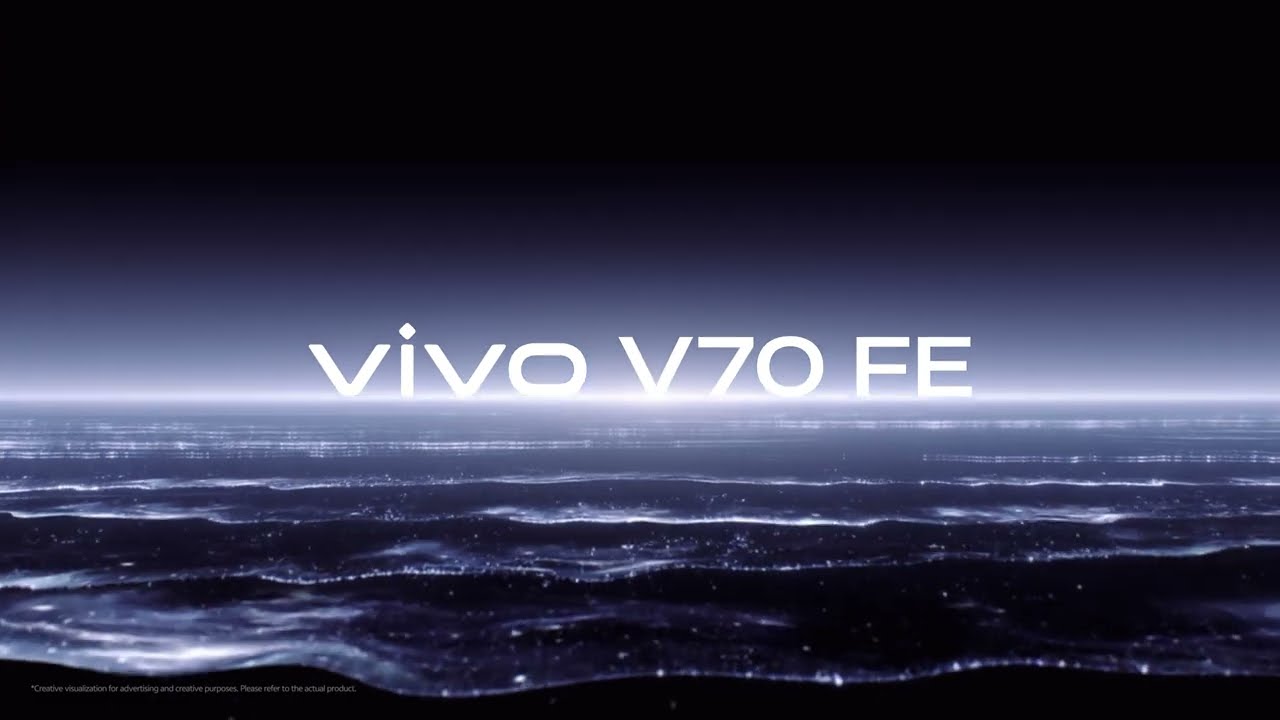 vivo V70 FE в цвете &laquo;Океанский синий&raquo; | Создан, чтобы выделяться