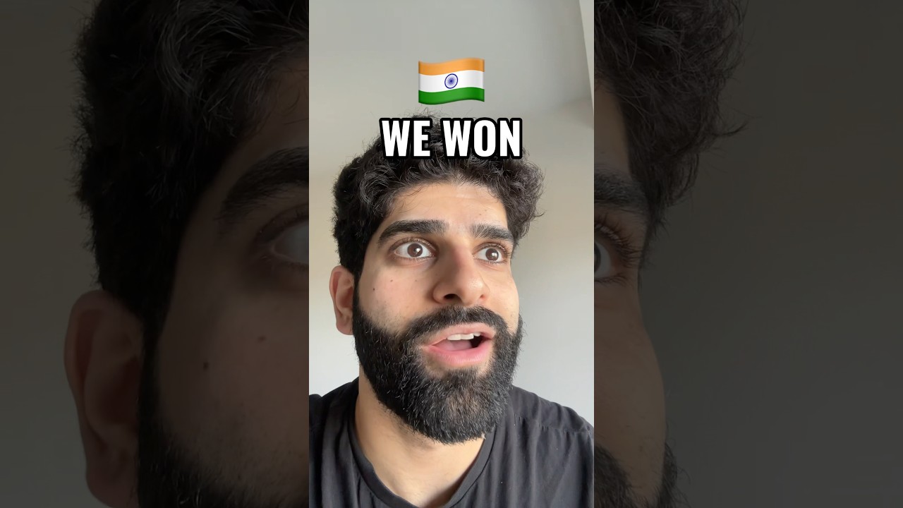 India wins the 2026 T20 World Cup 🇮🇳