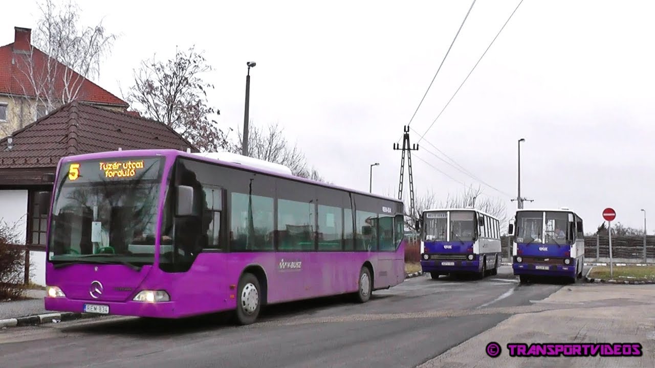2019.01.30. | ÉNYKK Zrt. , V-Busz Kft. | Buszok a Kádártai úti fordulónál