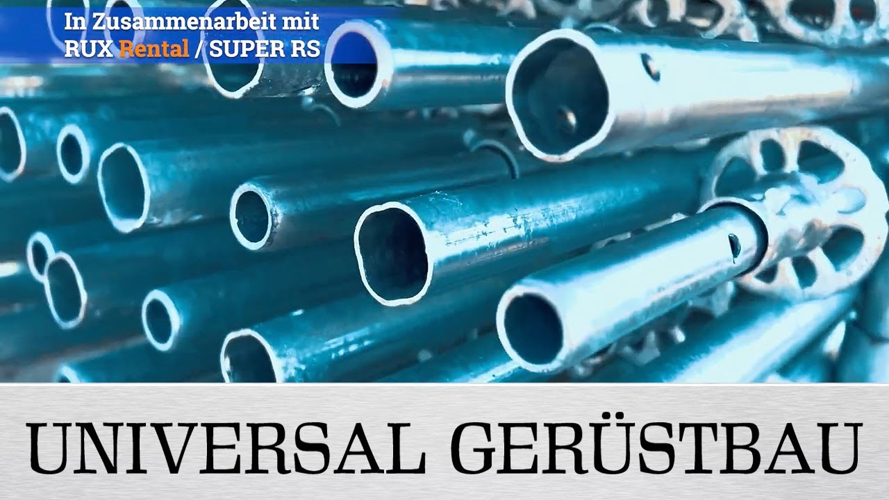 POTSDAM RAW GELÄNDE - UNIVERSAL GERÜSTBAU (OFFIZIELLE HD-VERSION)