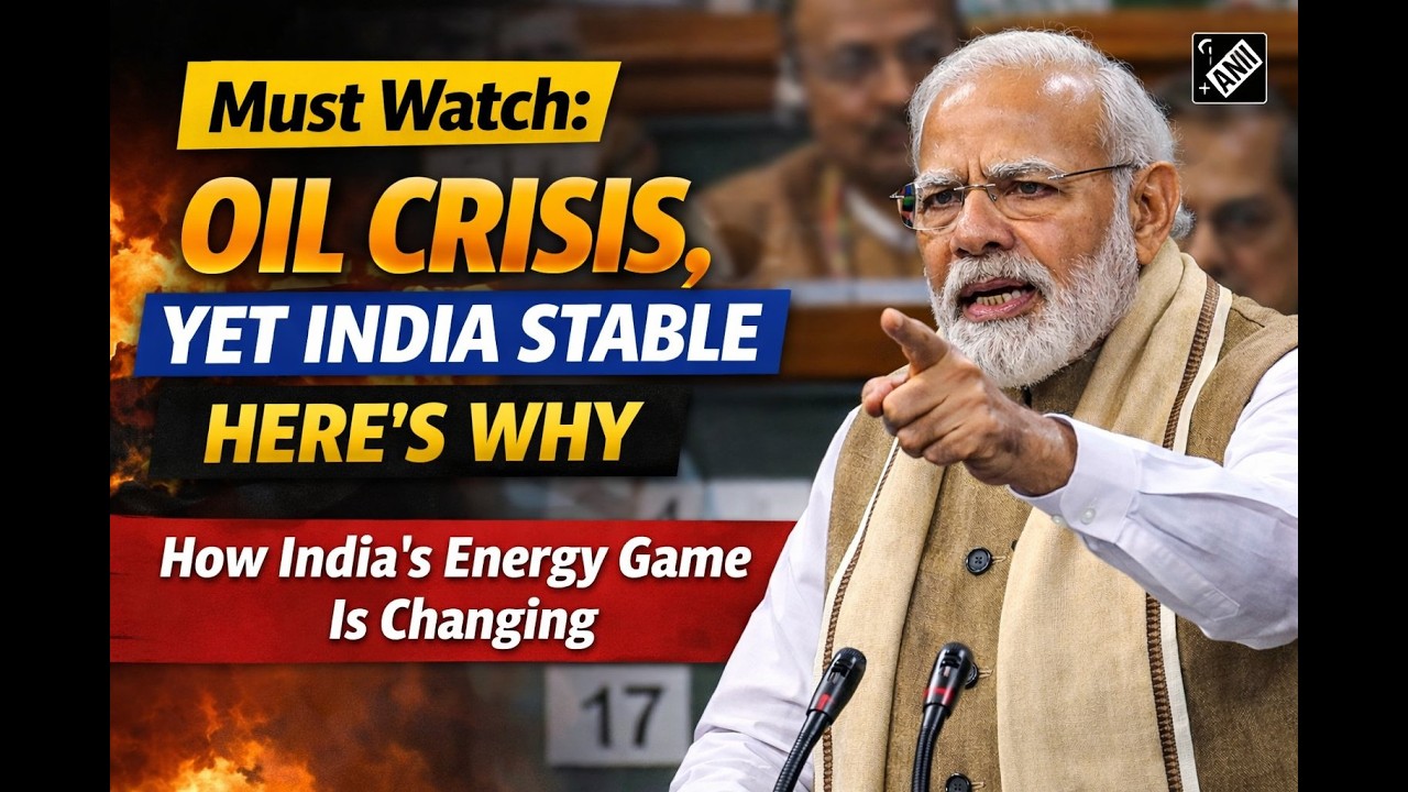 Ethanol, EVs and Solar- How India&rsquo;s Energy Game Is Changing | Modi on LPG & Crude Oil | war| Hormuz