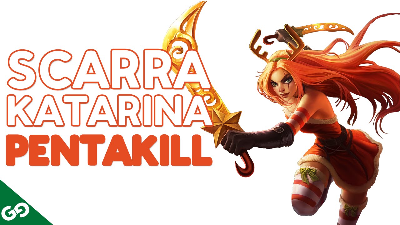 Scarra Katarina Fast Pentakill - NA Challenger Highlights