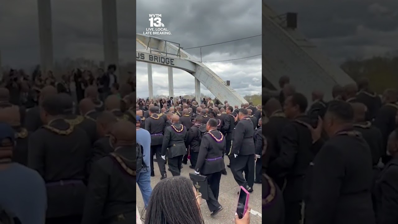 Marchers in Selma lift their voices 61 years after Bloody Sunday