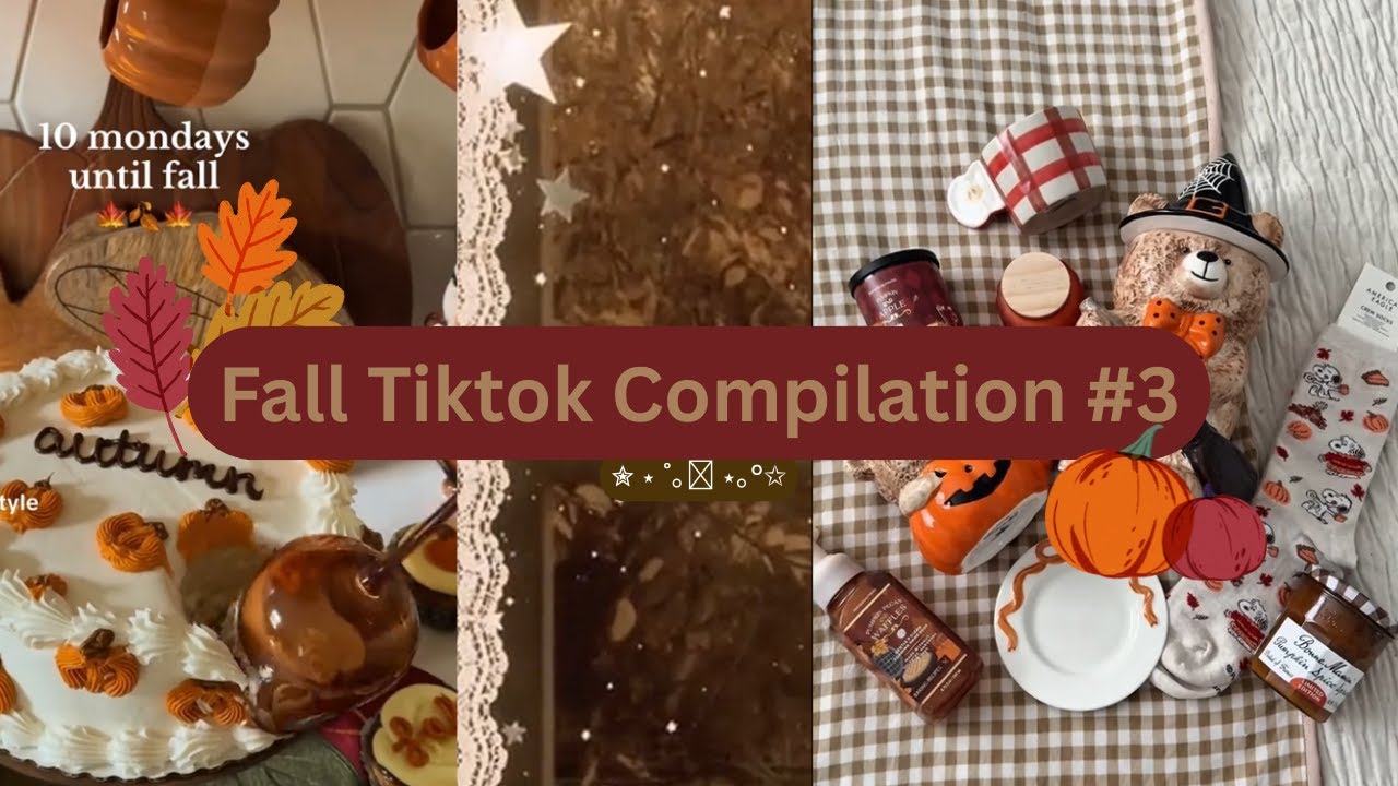 °•●Fall Tiktok Compilation #3°○•