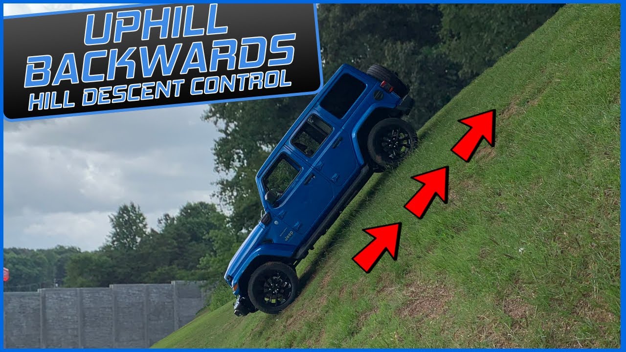 Will Hill Descent Control Work in Reverse Jeep Wrangler 4xe