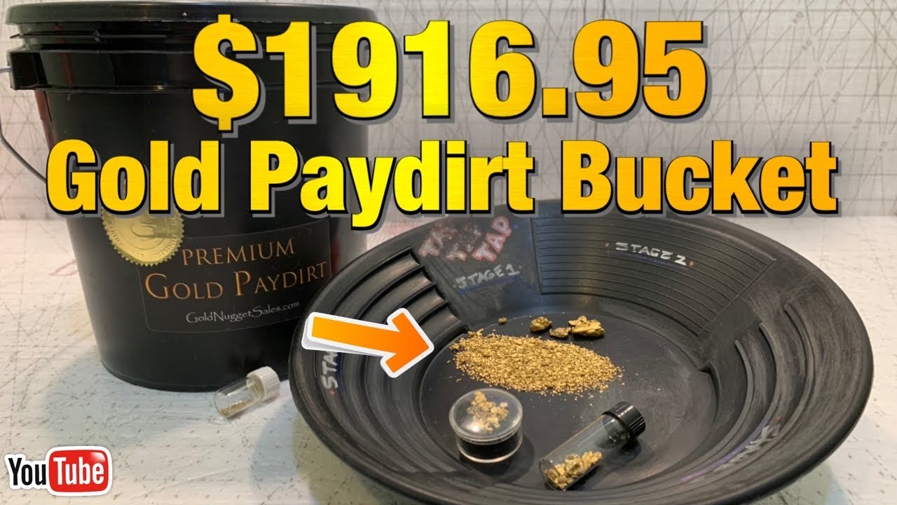 I’ve Spent $1916.95 On A Bucket Of Dirt Looking for Gold Nuggets!