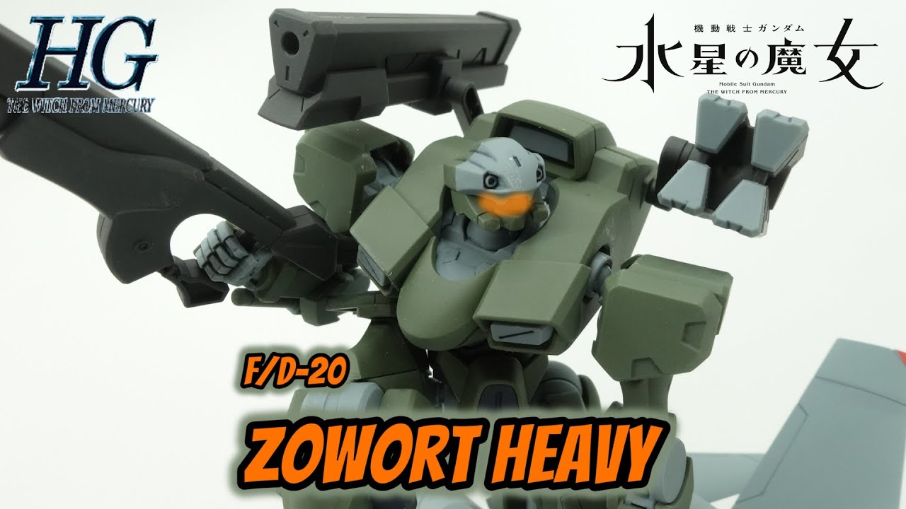 HG Zowort Heavy Review | Gundam: The Witch from Mercury