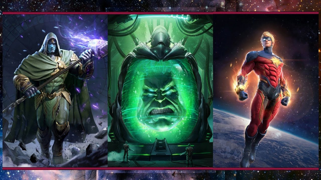 Mar-Vell Ronan and Supreme Intelligence Unity MARVEL DUEL