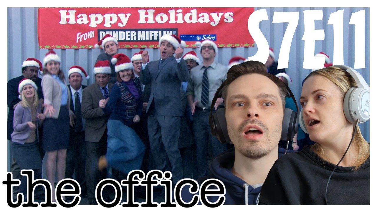 The Office REACTION // Season 7 Episode 11 // Classy Christmas (Part 1)