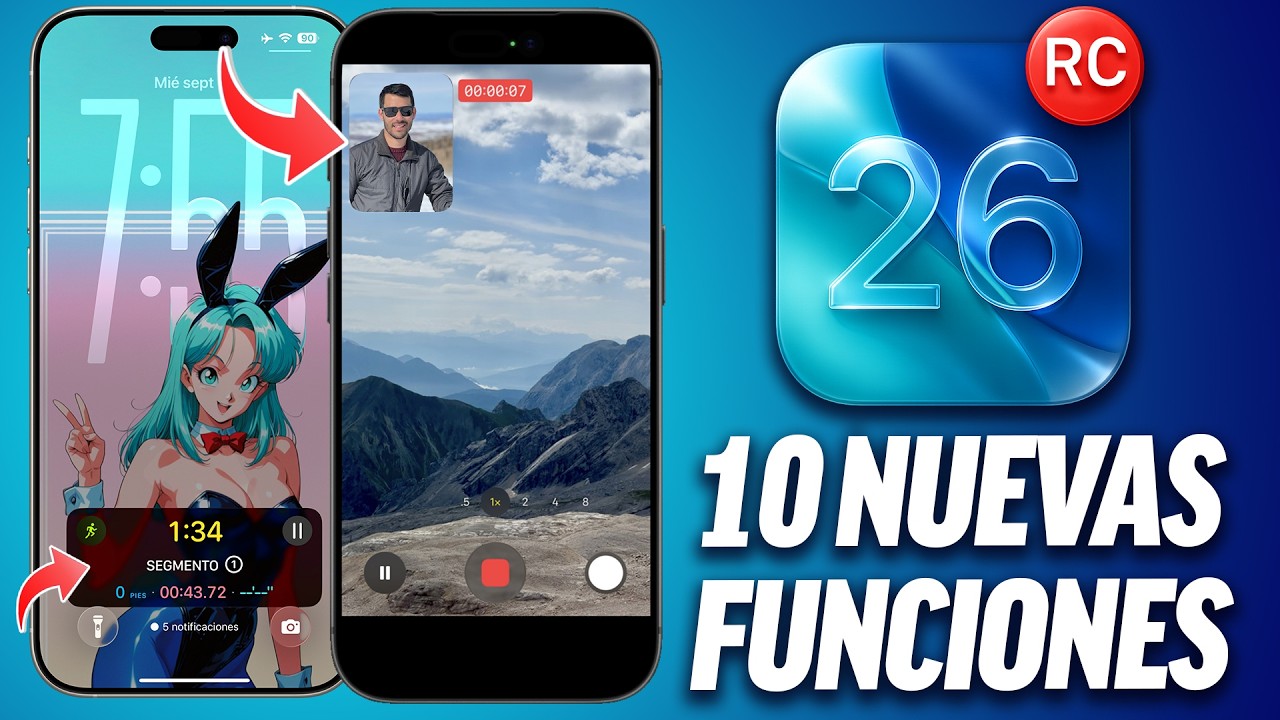 iOS 26 RC - 10 Nuevas Funciones REVELADAS!