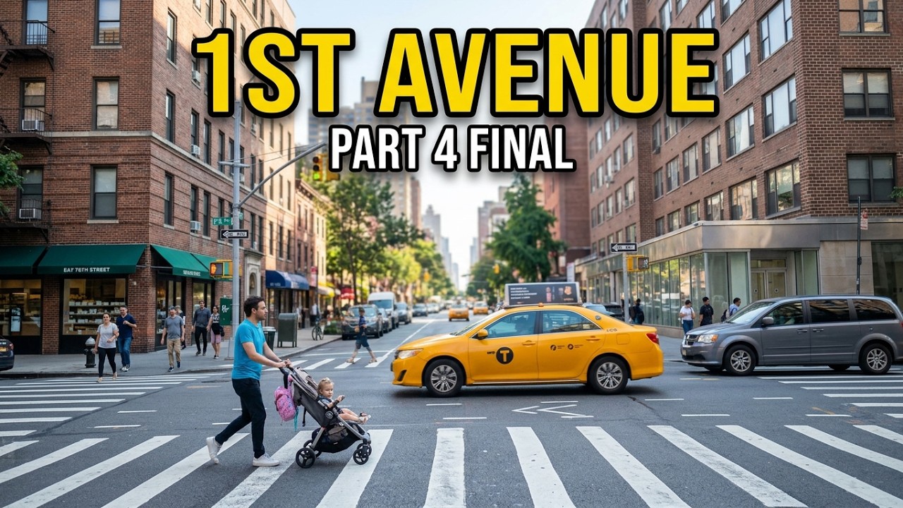 Walking Through The Streets Of New York City (1st Avenue) Part 4 Final
