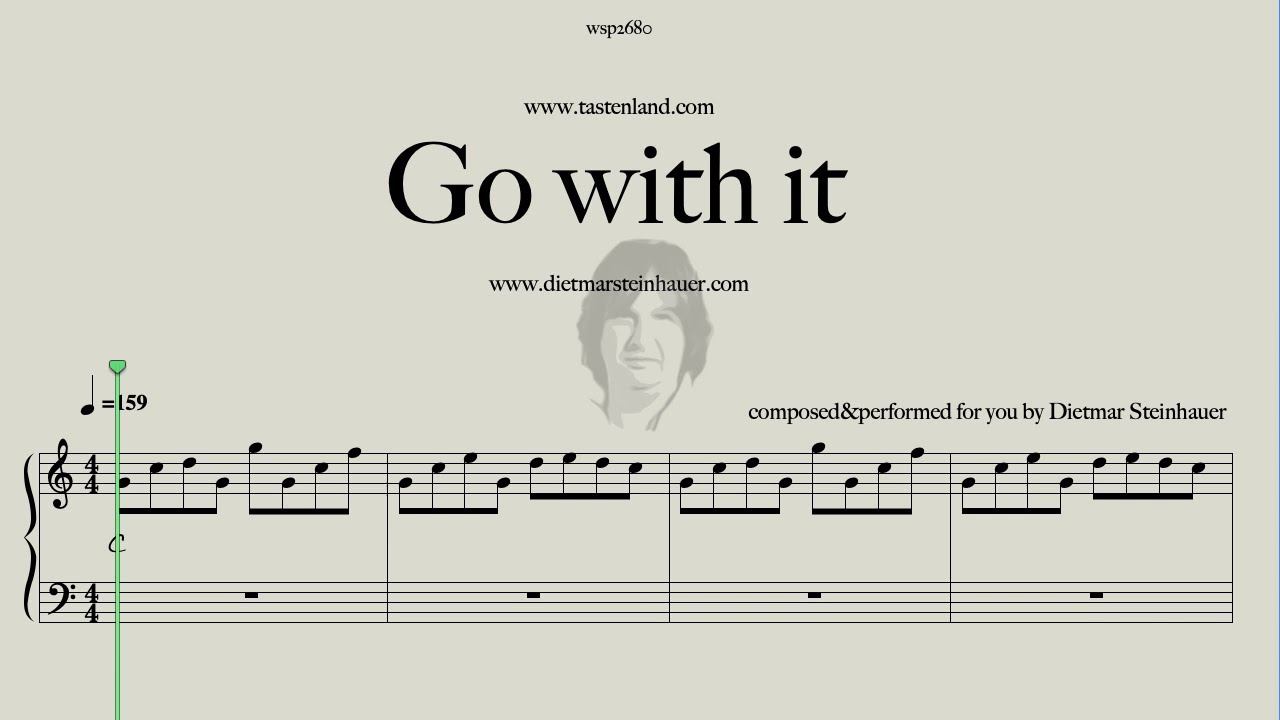 Go with it  -  Easy Piano  -  Dietmar Steinhauer