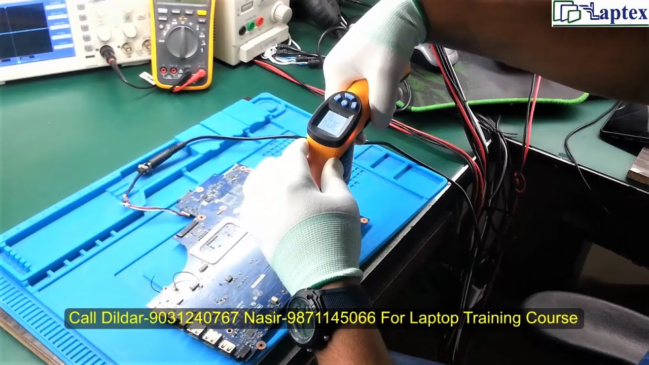 How to check SIO (Signal) Shorting | Dell 5537 Laptop ON-OFF Problem | 3V 5V Heating Problem |Laptex