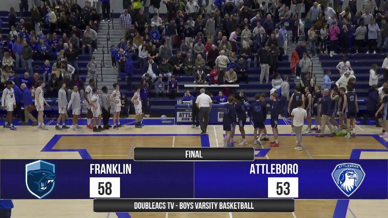 Boys Basketball: Franklin vs Attleboro 02-07-2025