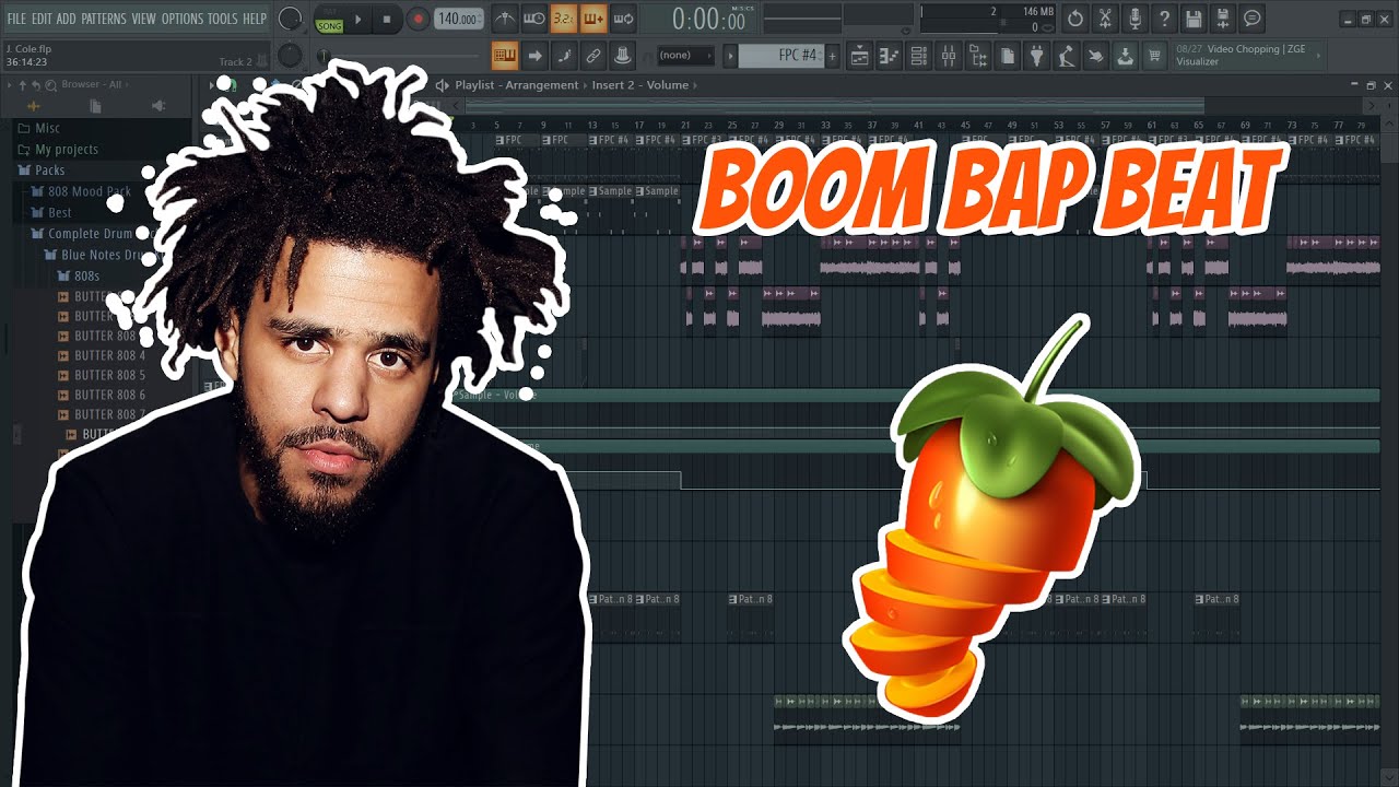 How To Make A J. Cole / Boom Bam Type Beat (FL Studio + Mix)