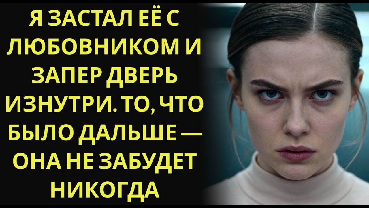 Я застал её с любовником и запер дверь изнутри  То, что было дальше — она не забудет никогда