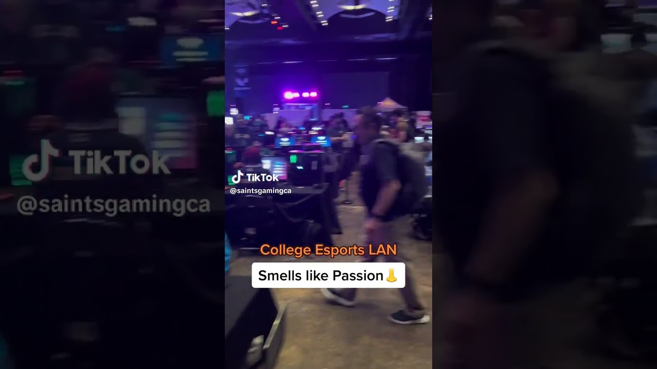 College Esports LAN Smells Like Passion