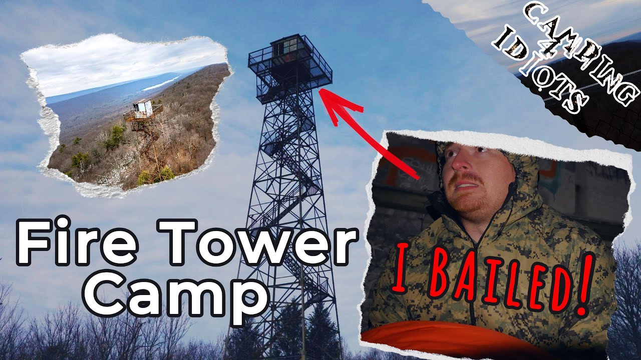 Camping in a Fire Tower