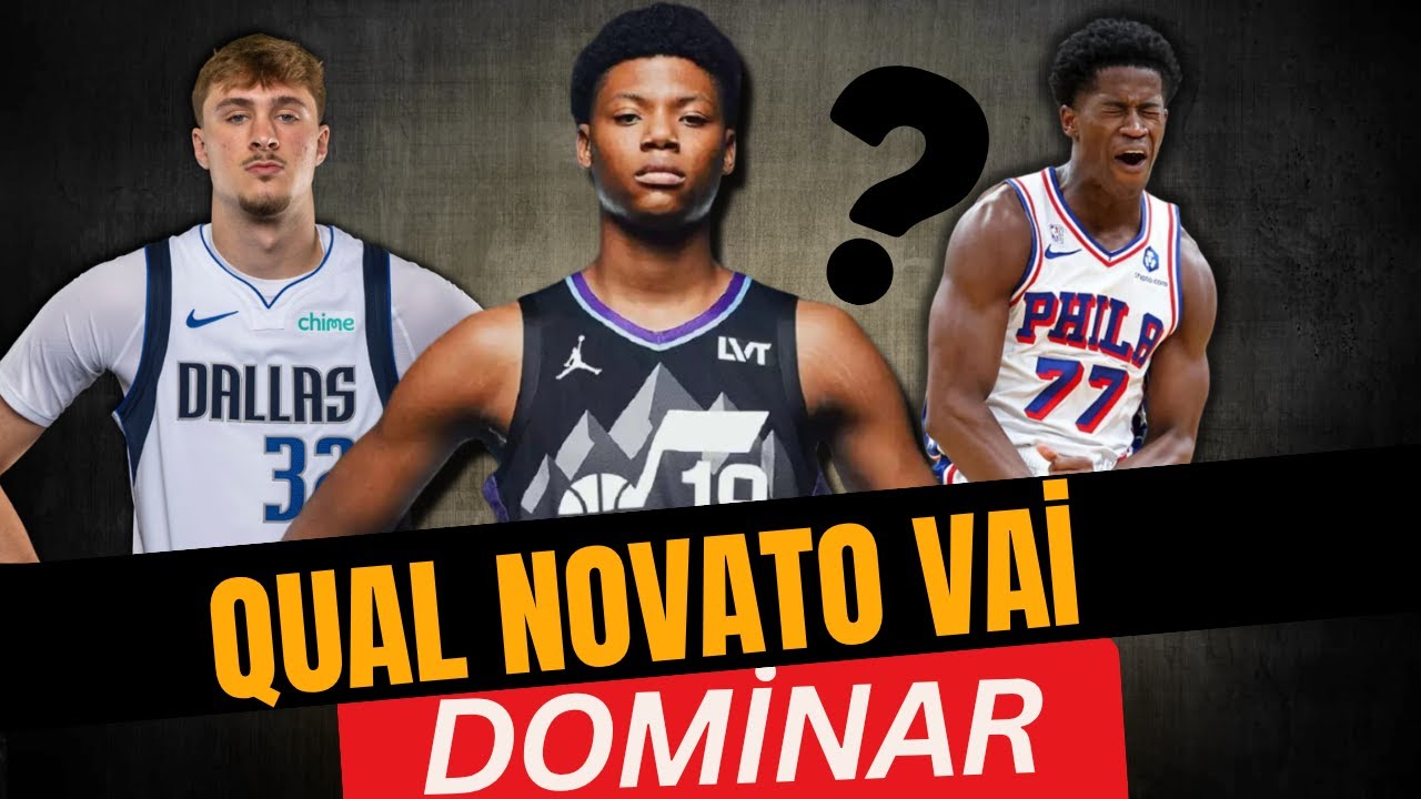 Qual é o NOVATO mais PRONTO para DOMINAR a NBA - VJ EDGECOMBE, COOPER FLAGG ou ACE BAILEY?