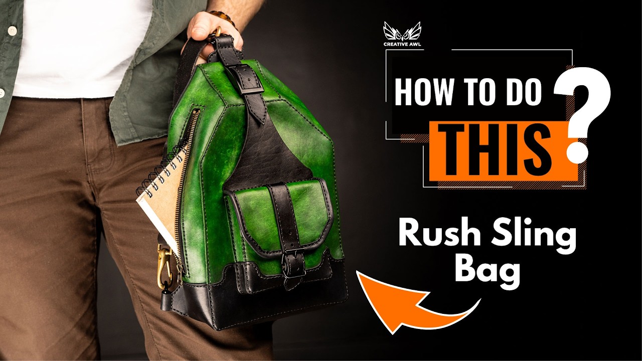 Leather Rush Sling Bag DIY