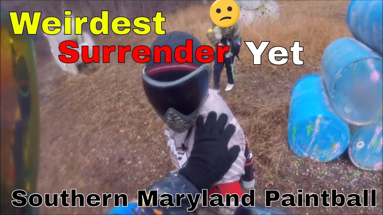 My Weirdest Surrender Yet | Southern Maryland Paintball | 12 days of Christmas