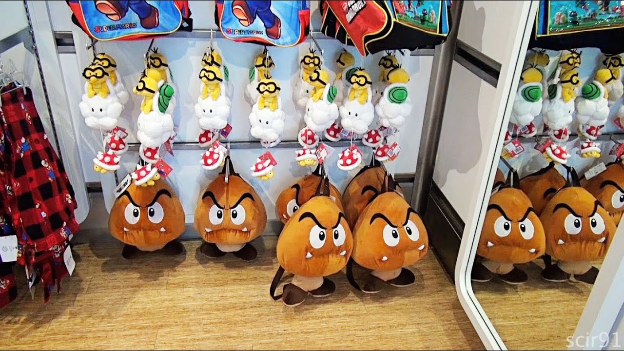 Nintendo World Store plush toys