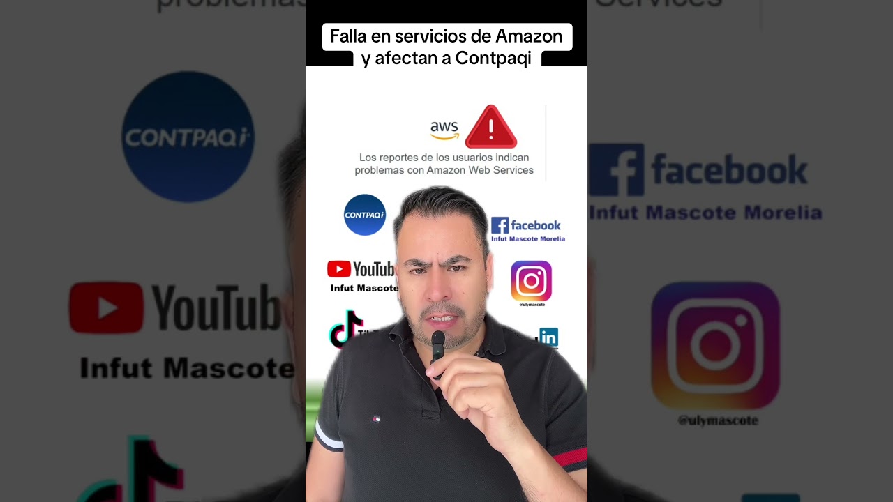Falla en servicios Amazon que afecta timbrado y escritorios virtuales Contpaqi