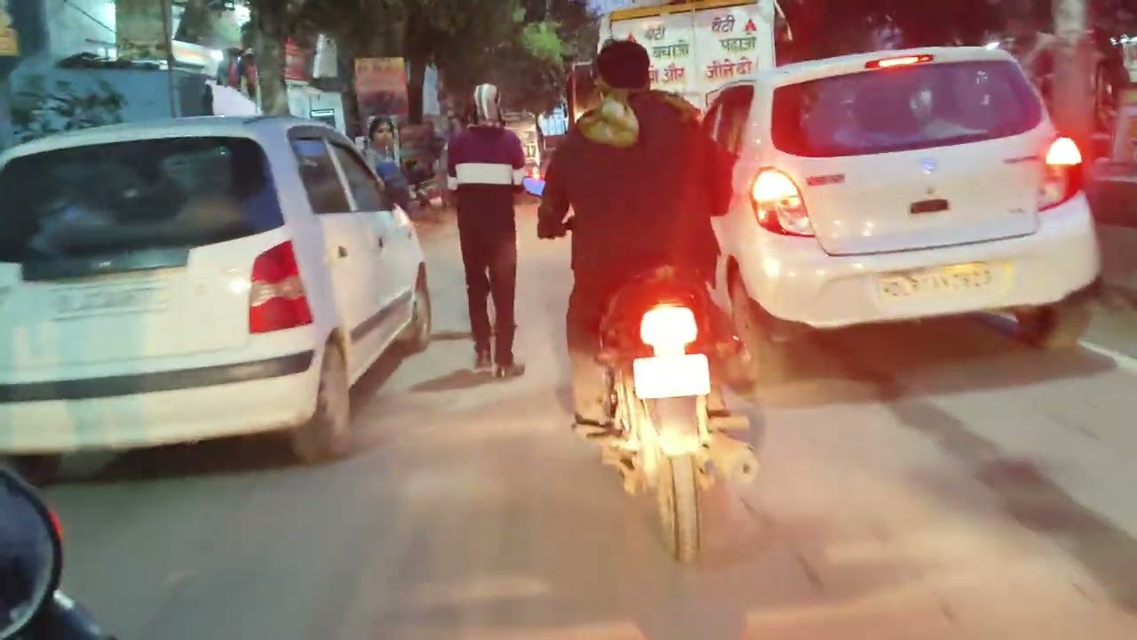 🏍️ Kanjhawala to Bawana Right Turn | Alone Ride Vlog 🌆🛣️