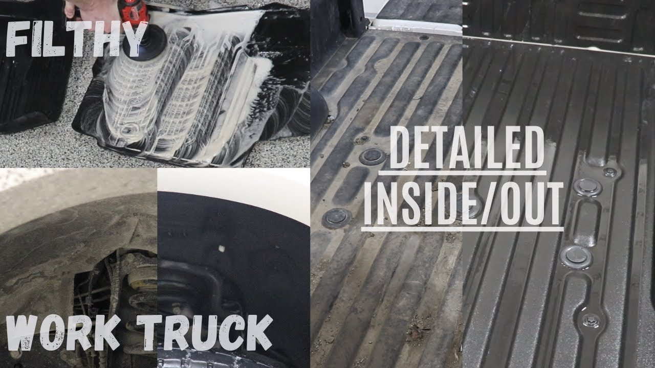 Dirty Work Truck Detailed Inside and Out