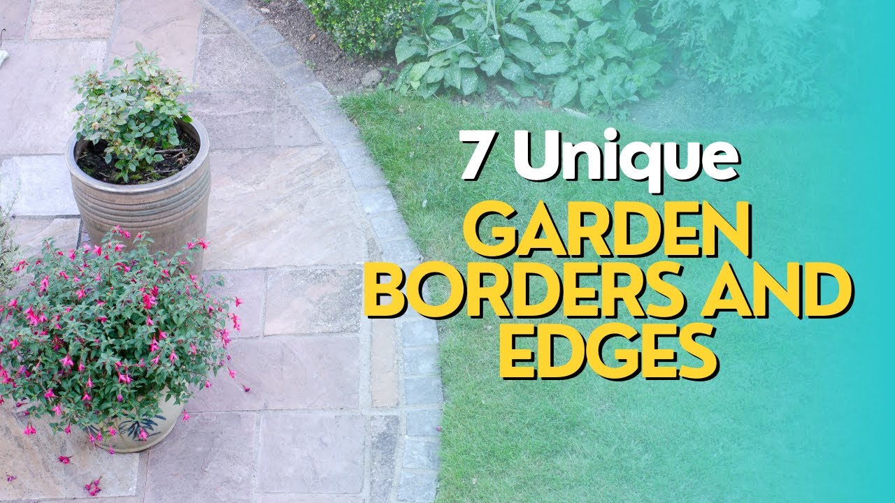 Top 7 Unique Garden Borders and Edging Ideas