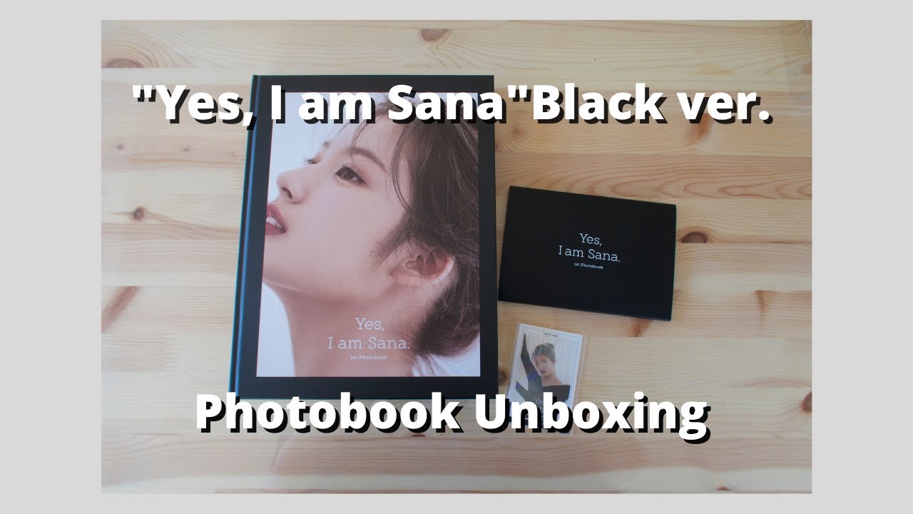 [Unboxing] SANA 1st Photobook 
